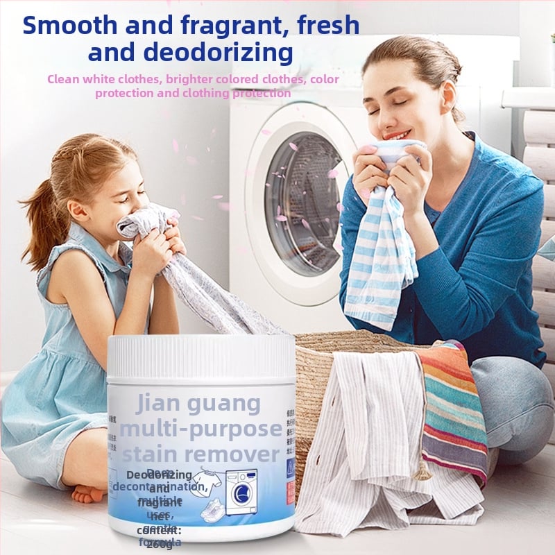 Daudzfunkcionāls traipu noņēmējs krēms drēbēm un baltām tīklveida kurpēm, 260 g