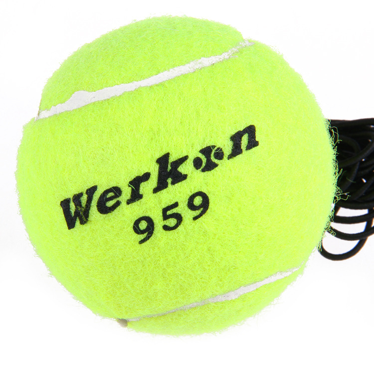 Jednolinijska trening tenis lopta – materijal: kemijska vlakna; tenis s linijom; tiskano logo OK; ovlaštene privatne marke Da; prilagodba: tenis po narudžbi