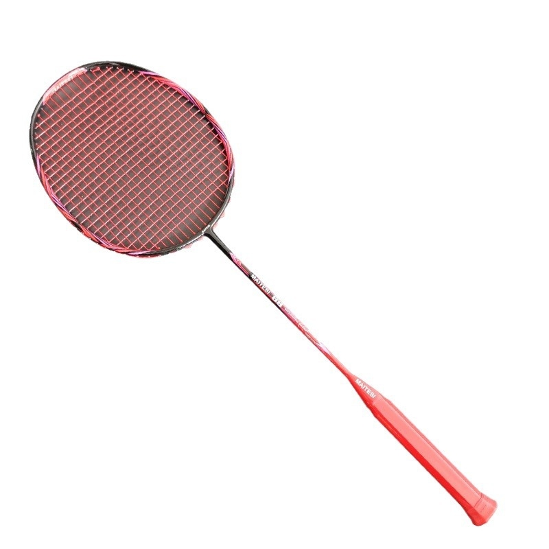 Meters karbonska badminton raketa, ultralaka, težina 75–79 g, drška G5, ravni vrat