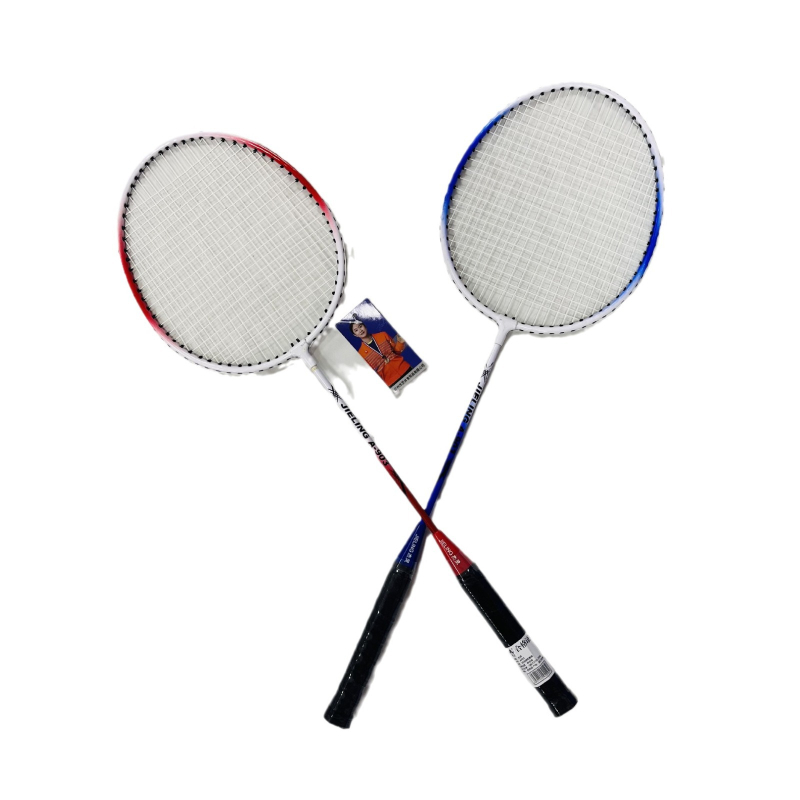 Jieling ferroalloy badminton raketė – 95–100 g, G4 rankenos storis, vidutinio kietumo lazda