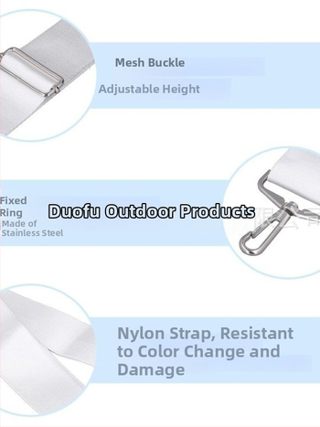 Reguliuojamo aukščio teniso tinklas iš webbing medžiagos, pritaikomas, Duofu Outdoor prekinis ženklas, tinkamas badmintonui ir tenisui