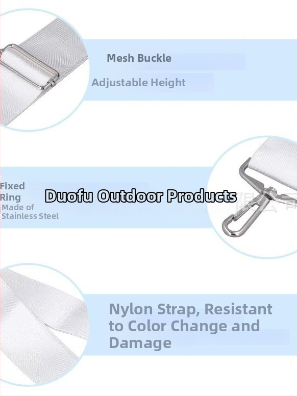 Reguliuojamo aukščio teniso tinklas iš webbing medžiagos, pritaikomas, Duofu Outdoor prekinis ženklas, tinkamas badmintonui ir tenisui