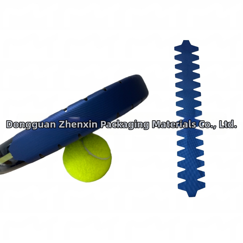 Teniso raketės galvos apsauginis lipdukas, PU medžiaga, Zhensen prekės ženklas, pritaikomas, įgaliota privataus prekės ženklo