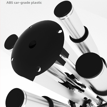 Nešiojamas teniso kamuolių vežimėlis su šilko gėlių detale ir dideliu talpumu