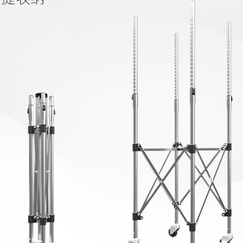 Nešiojamas teniso kamuolių vežimėlis su šilko gėlių detale ir dideliu talpumu
