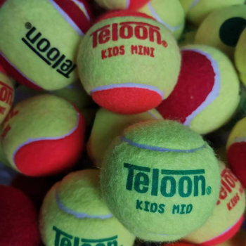 Minkštas tenisio kamuolys vaikų treniravimui — Tianlong 831MID/Mini, guma, tenisas, fitneso įranga