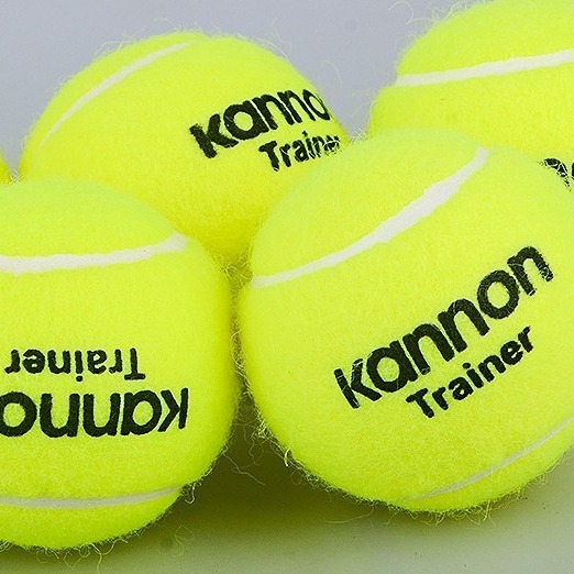 Kanglong teniso treniravimo kamuoliai — guma, 48 vnt., tenisas