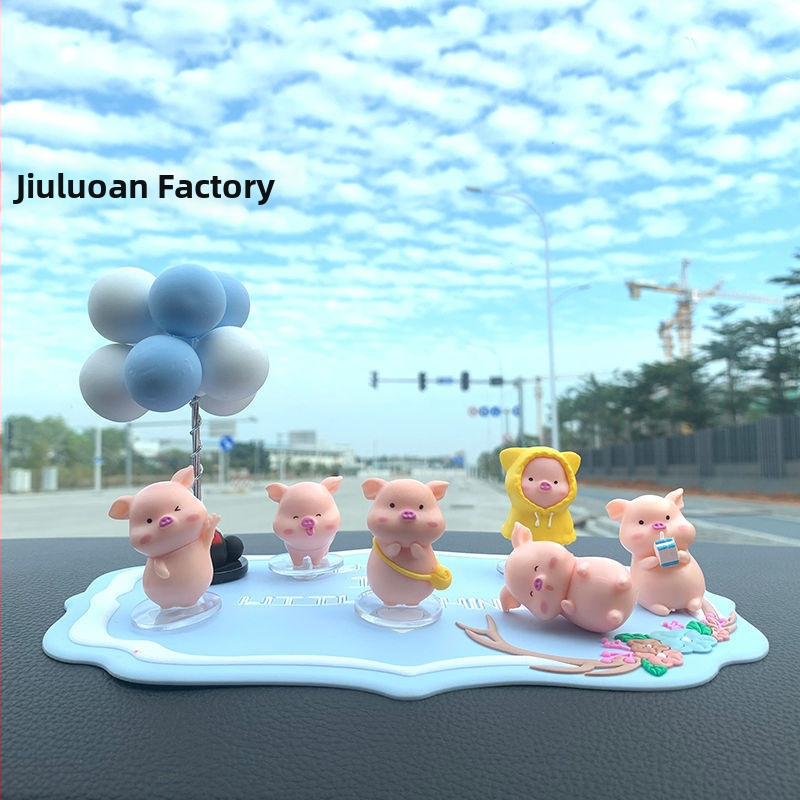 Auto kaunistus – kuus karikatuurset seafiguuri vaigust keskkonsoolile, Jusuo