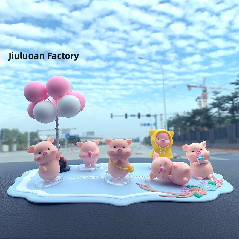 Auto kaunistus – kuus karikatuurset seafiguuri vaigust keskkonsoolile, Jusuo