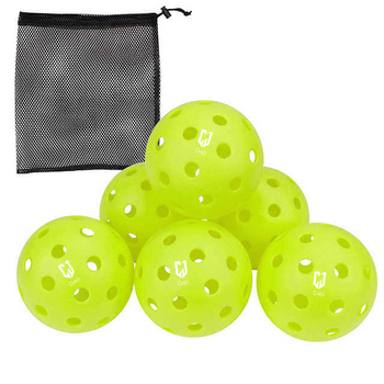 PVC pickleball lopta, rotacijskog oblikovanja i ubrizgavanja, unutarnja i vanjska upotreba, marka Juciao