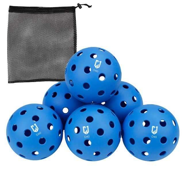 PVC pickleball lopta, rotacijskog oblikovanja i ubrizgavanja, unutarnja i vanjska upotreba, marka Juciao