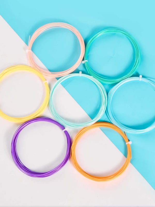 Струна за бадминтон, нейлон-полиэстер, висока еластичност, издръжлива и ударопоглъщаща, персонализирана за бадминтон и тенис