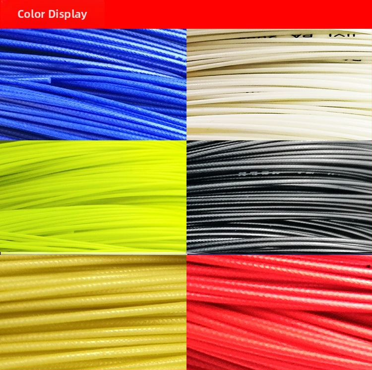 Badmintona raketes līnija — poliestera šķiedra, zīmols Collections, paredzēta badmintonam