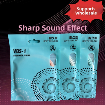 Raketės siūlai badmintonui – dervos ir nailono kompozitas, patvarus medžiaga badmintonui ir stalo tenisui