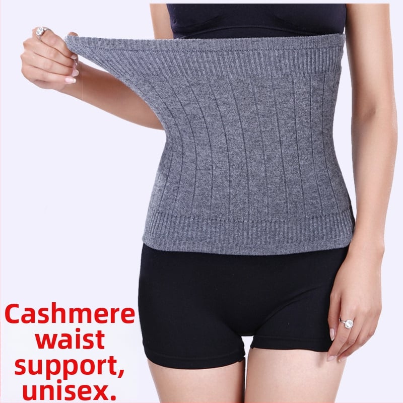 Deréktáji védőöv | Pamut-kasmír keverék, őszi–téli melegítés | Felnőttek | Derék védelem