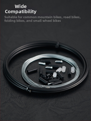 MOTSUV bremžu caurules komplekts ceļa un kalnu velosipēdiem — mehāniskā bremzēšana, saderīgs ar V-bremzēm
