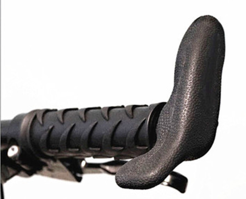 Ergonomiškas silikono dviračio laikiklis kalnų dviračiams — DRCK HROS, unisex