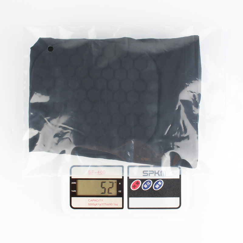 Коленни протектори за баскетбол с пчелна структура за ударопоглъщане, полиестер-еластанова смес, силиконова противохлъзваща лента, за възрастни