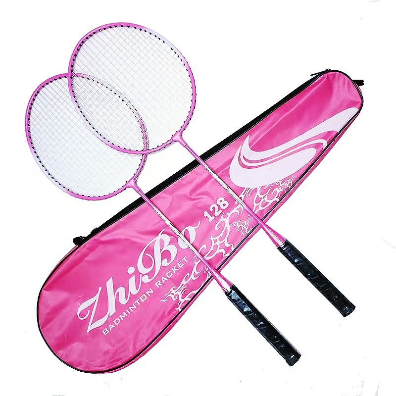 Badminton raketė su ferro lydinio rėmu, svoris 95–100 g, rankenos storis G3, tiesioginio smūgio dizainas, pritaikytas apdorojimas.