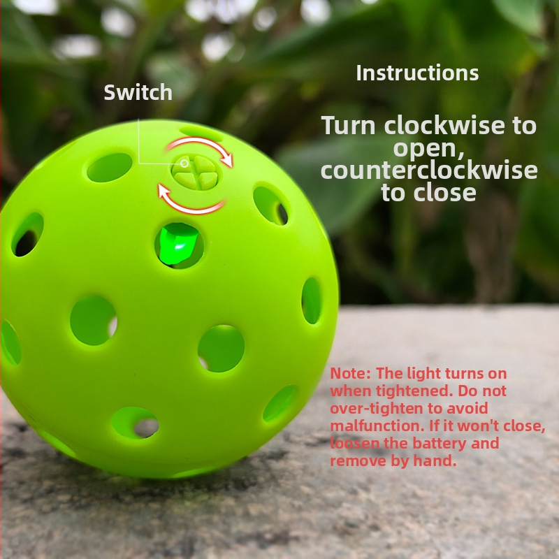 40 caurumu pickleball bumba, modificēts TPE, 30 g