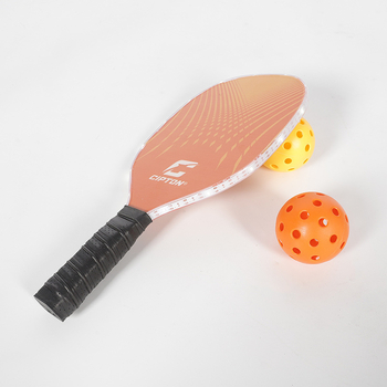 Koka pickleball nūju komplekts ar LED gaismu, 285 g