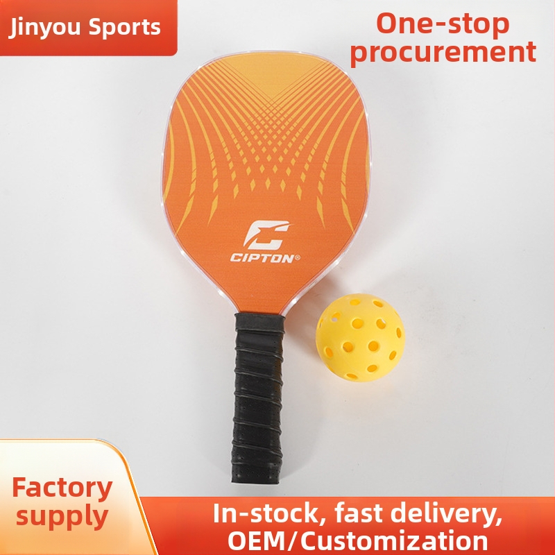 Koka pickleball nūju komplekts ar LED gaismu, 285 g