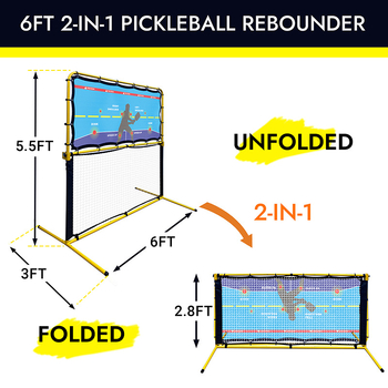 Višenamjenski okvir mreže za pickleball s podesivom visinom, mreža za trening tenisa, težina 9 kg