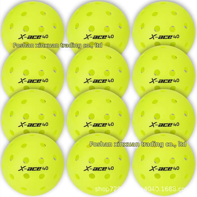 AMASPORT Pickleball lopta, 40 otvorov, USAPA-certifikovaná, rotomoldovaná súťažná lopta