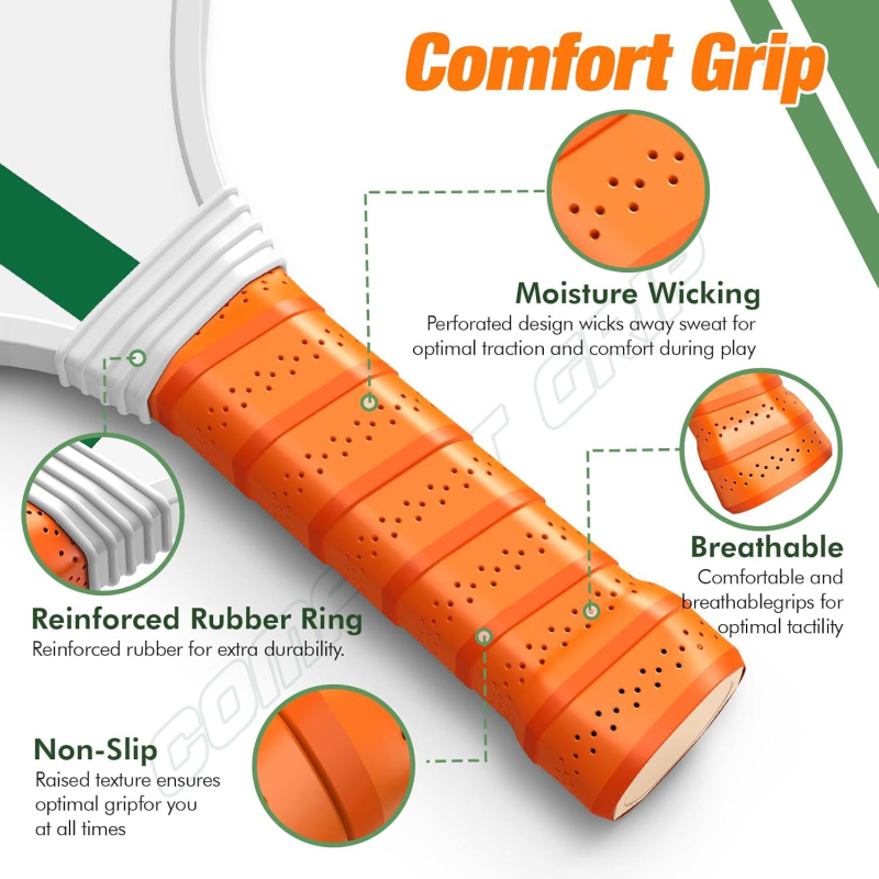Set pickleball reketa od staklenih vlakana — Različiti stilovi na izbor (Materijal: Fiberglass; Težina: prilagodljiva; Marka: Druga)
