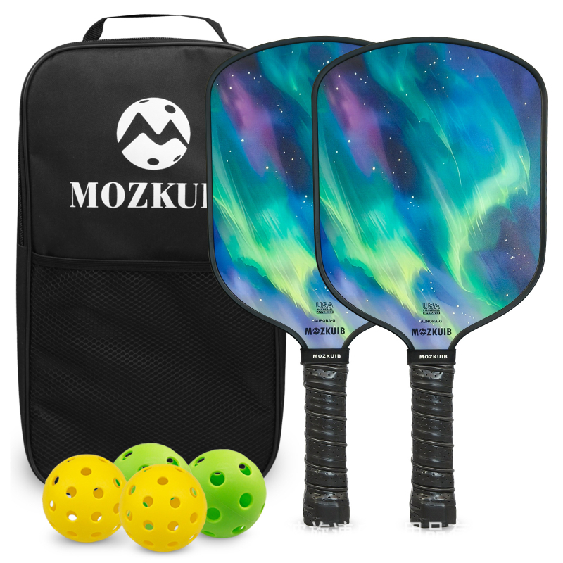 Set reketa za pickleball od stakloplastike, mozkuib, 225 g