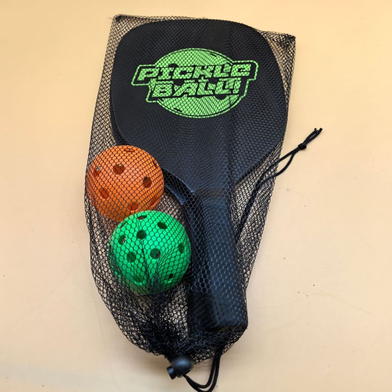 Drveni set pickleball reketa za početnike — Oulite, 530 g, drvo