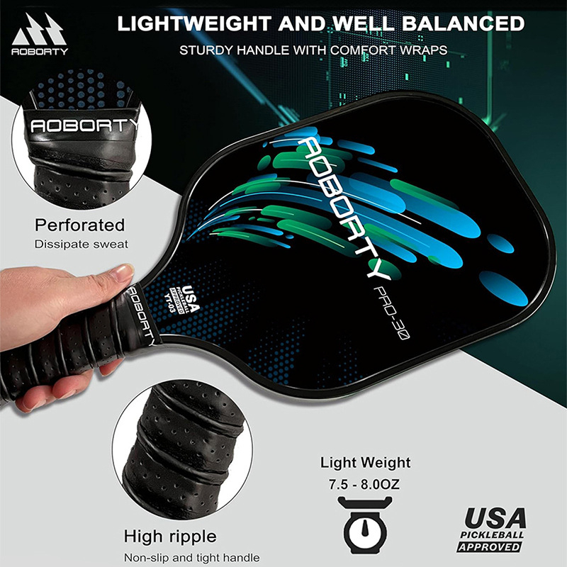 Pickleball reket s fiberglas konstrucijom, marka Yangtai, prilagodljivo, porijeklo Kina