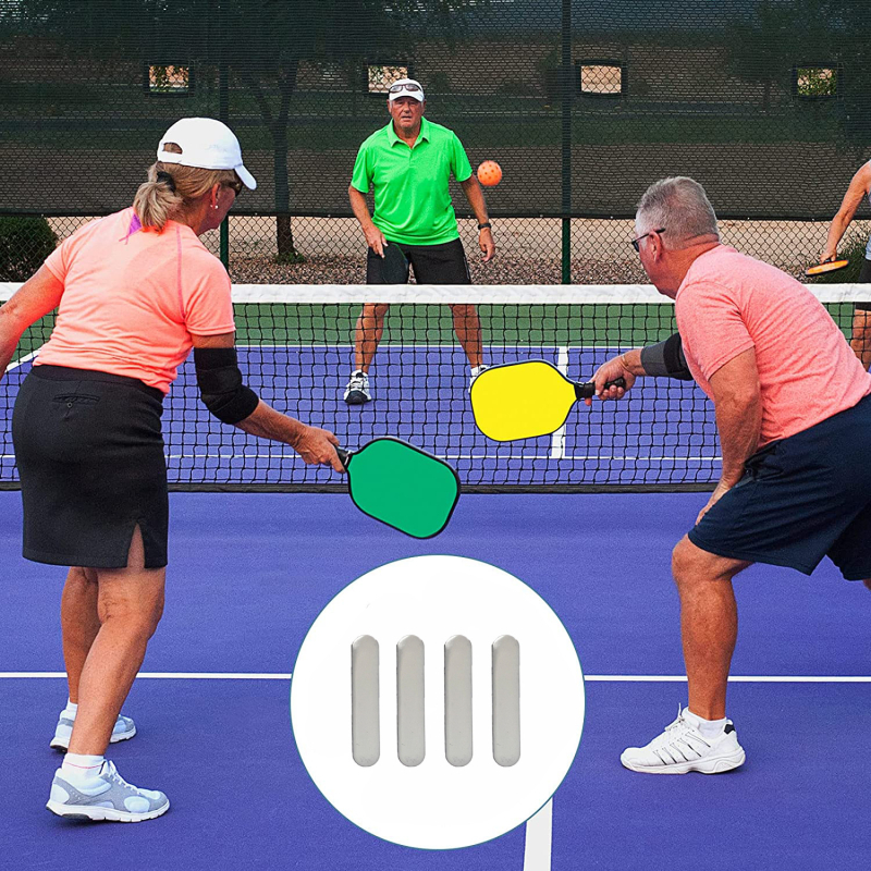 20 vnt lipnių svorių juostų teniso raketei – įrankiai treniruočiai su svoriu