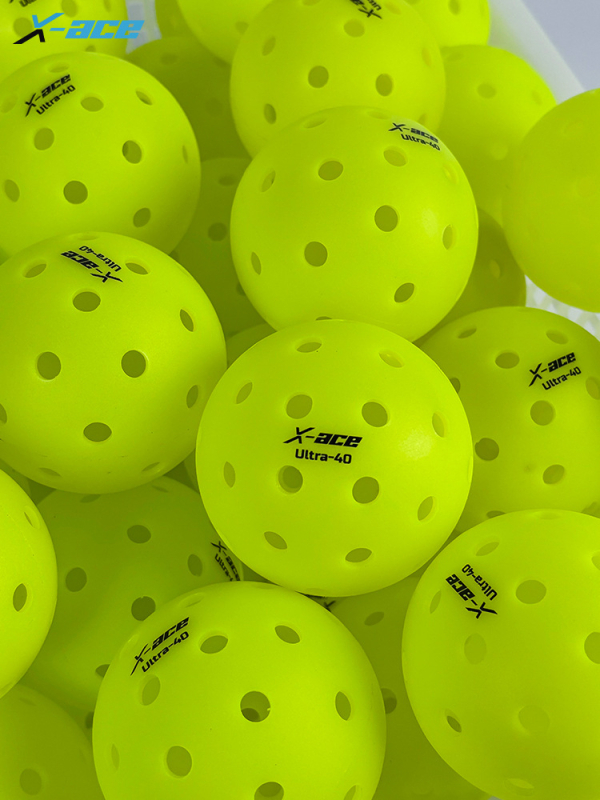 X-Ace pickleball lopta | 40 rupa | LLDPE | 26 g