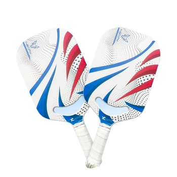 Nova City пикълбол ракетка, карбонови влакна или фибростъкло, едночастна термопресована конструкция, тегло 0,25 кг