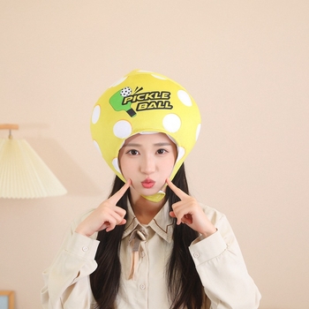 Κεφαλική καλύπτρα από plush σε σχήμα σφαίρας – αξεσουάρ φωτογράφισης, προσαρμοζόμενη κατά σχέδια, γέμισμα PP βαμβάκι, κοντό plush ύφασμα