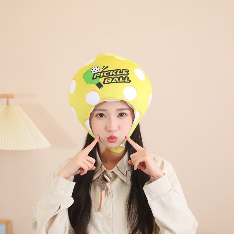 Κεφαλική καλύπτρα από plush σε σχήμα σφαίρας – αξεσουάρ φωτογράφισης, προσαρμοζόμενη κατά σχέδια, γέμισμα PP βαμβάκι, κοντό plush ύφασμα