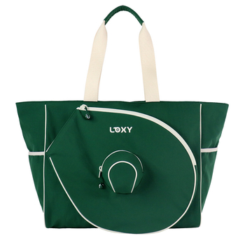 Ūdensnecaurlaidīga neilona soma pickleball ar pielāgotu logotipu, piemērota badmintonam un tenisam — daudzfunkcionāla sporta soma