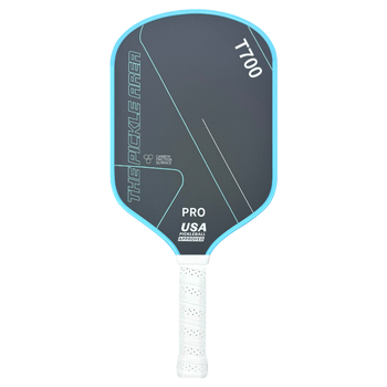 Pickleball paddle от въглеродни влакна, по-голяма зона за удар, дебелина 16 cm, тегло 225 g