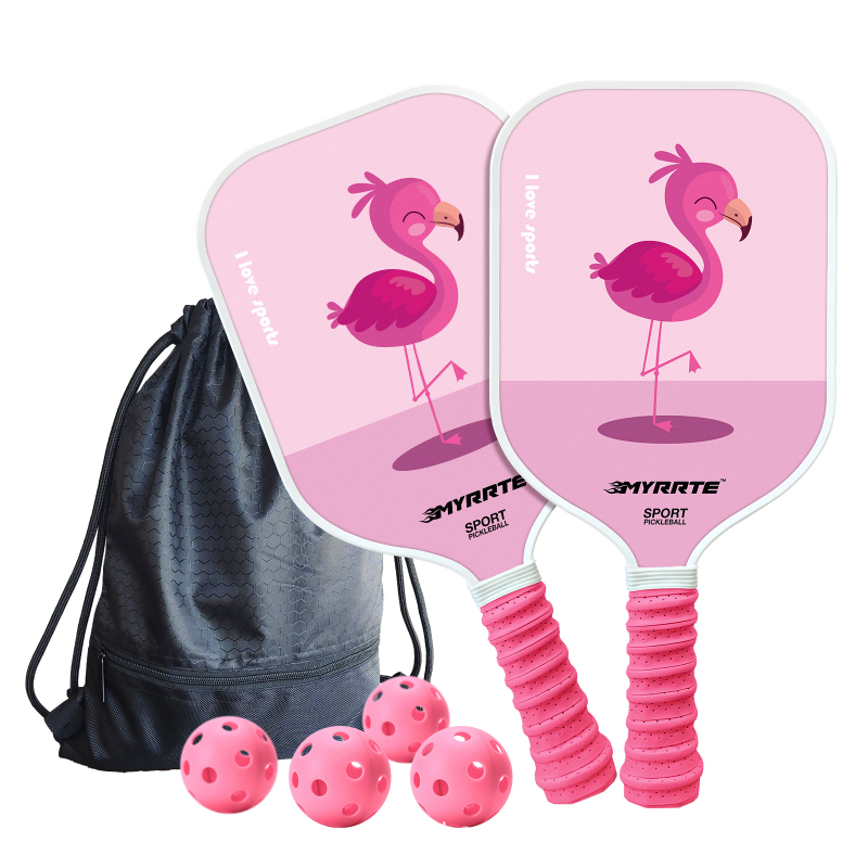 Детски комплект ракетки за пикълбол MYRRTE – Fiberglass, 185 g