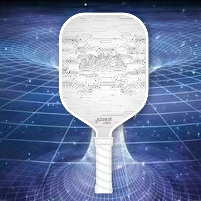 DHS pickleball reketa od staklenih vlakana, Gravity Wave balans, masa 235 g