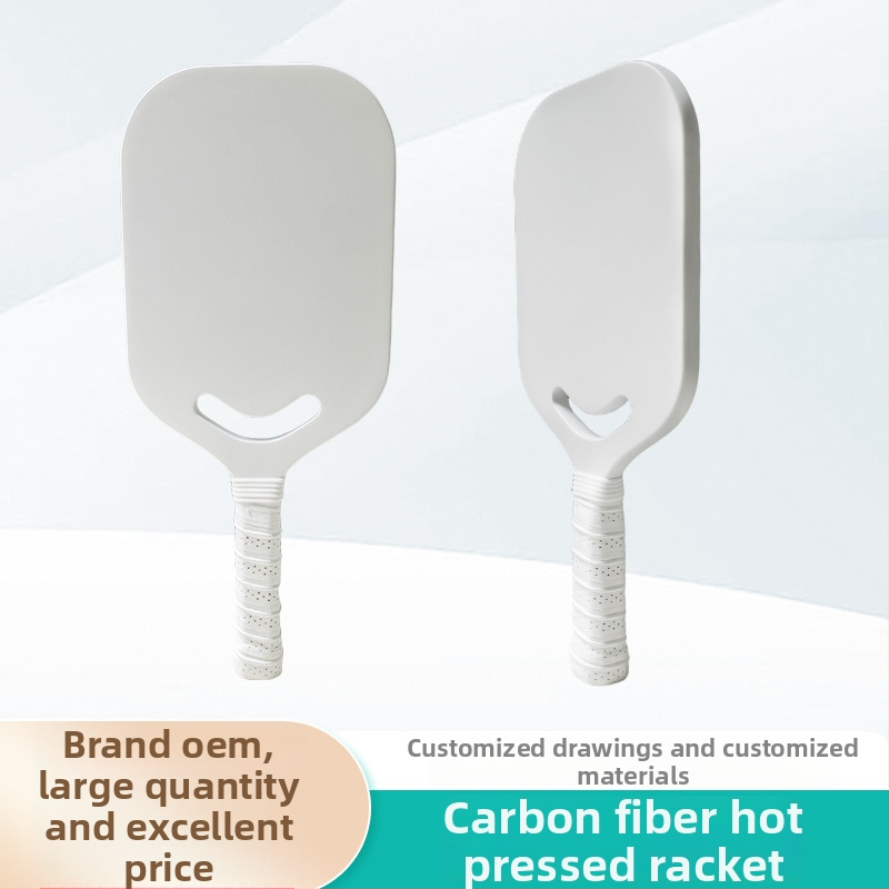 Pranastar Pickleball raketė – anglies pluoštas, vienos dalies be rėmo konstrukcija, matmenys 420×185×14 mm, svoris 95–100 g, rankenos storis G1, logotipo spausdinimas įmanomas