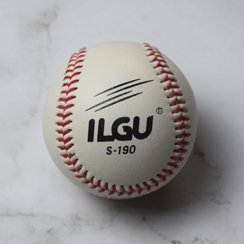 Baseball/softball apmācības bumba no liellopu ādas ar gumijas kodolu