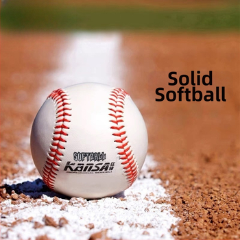 Crazy God PU softbola ar mīkstu un cieta kodolu treniņiem un sacensībām