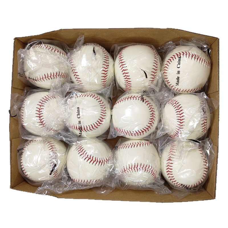 Бейсболна топка за нощна тренировка с люмиращ PVC мек каучук и корково ядро