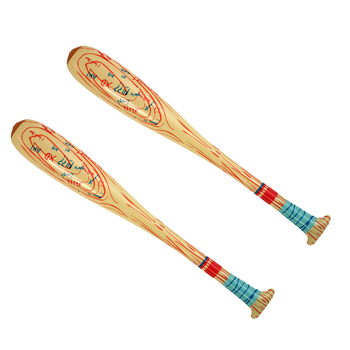 Itfansi PVC Baseball Palica s Drvenom Tekstúrom za Vanjski Trening Djece – Baseball/Softball Igračka, Mogu Ispis Logotipa