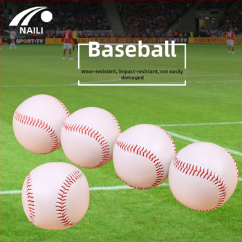 Baseball lopta za trening – Mai Teng brend, Jadro od gume/usitnoga drveta, Prilagodljivo obrađivanje, Otisnuti logotip, Namijenjena baseballu i softballu
