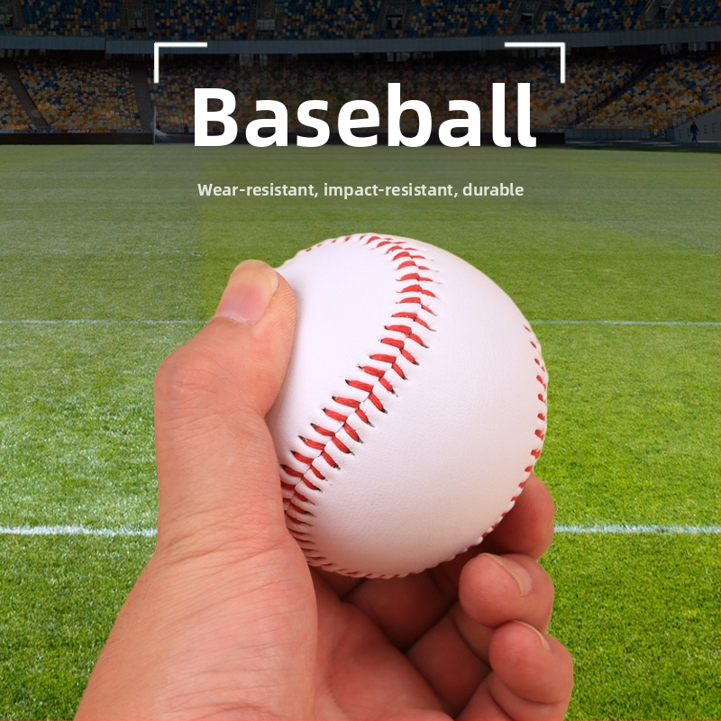 Baseball lopta za trening – Mai Teng brend, Jadro od gume/usitnoga drveta, Prilagodljivo obrađivanje, Otisnuti logotip, Namijenjena baseballu i softballu