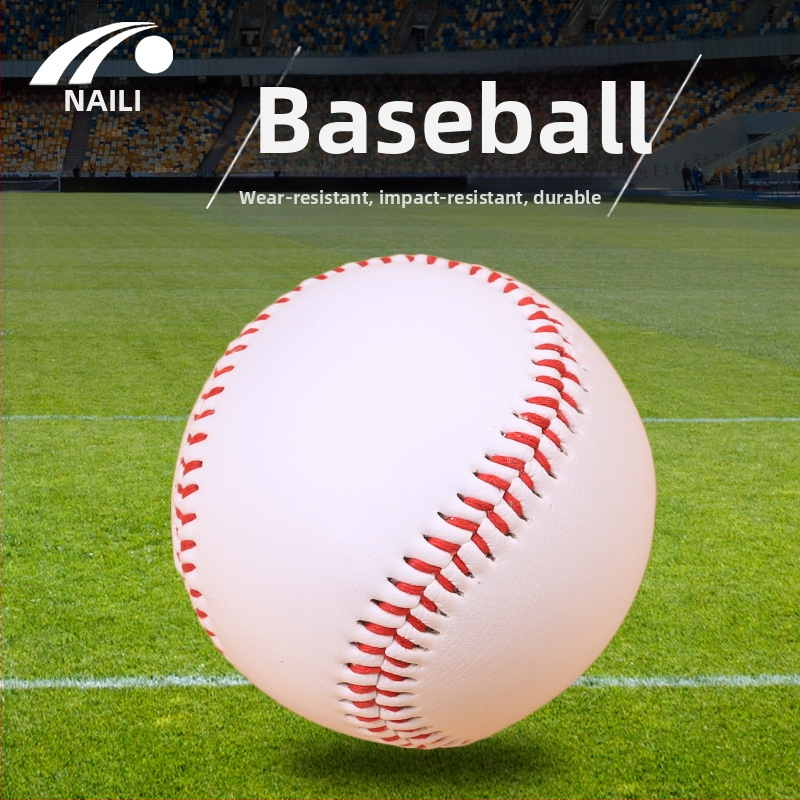 Baseball lopta za trening – Mai Teng brend, Jadro od gume/usitnoga drveta, Prilagodljivo obrađivanje, Otisnuti logotip, Namijenjena baseballu i softballu