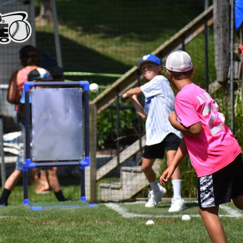 Wiffle Ball Strike Zone Target Rack – PVC, trening baseballa/softbola, tisak logotipa, privatna oznaka dostupna